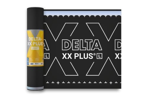 Мембрана диффузионная Delta-XX Plus Light с монолитным функциональным слоем из TPU и двумя зонами проклейки (75м2)