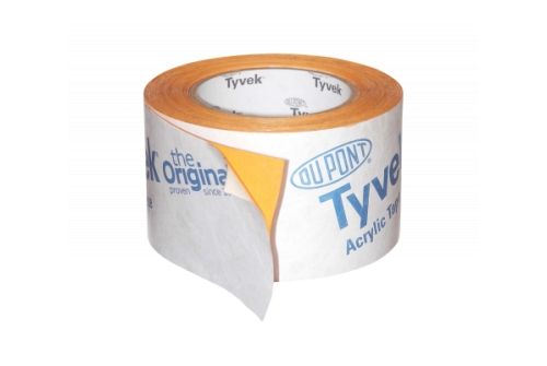 Скотч Tyvek Acrylic Tape для герметизации перехлестов (75ммх25м)