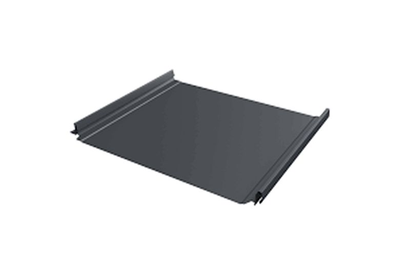 Кликфальц Grand Line 0,5 Drap с пленкой на замках RAL 8017 шоколад