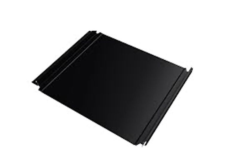 Кликфальц Line Grand Line 0,45 Drap с пленкой на замках RAL 9005 черный