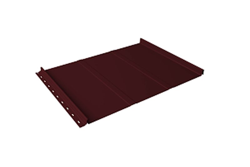 Кликфальц Line Grand Line 0,45 Drap ST с пленкой на замках RAL 7024 мокрый асфальт