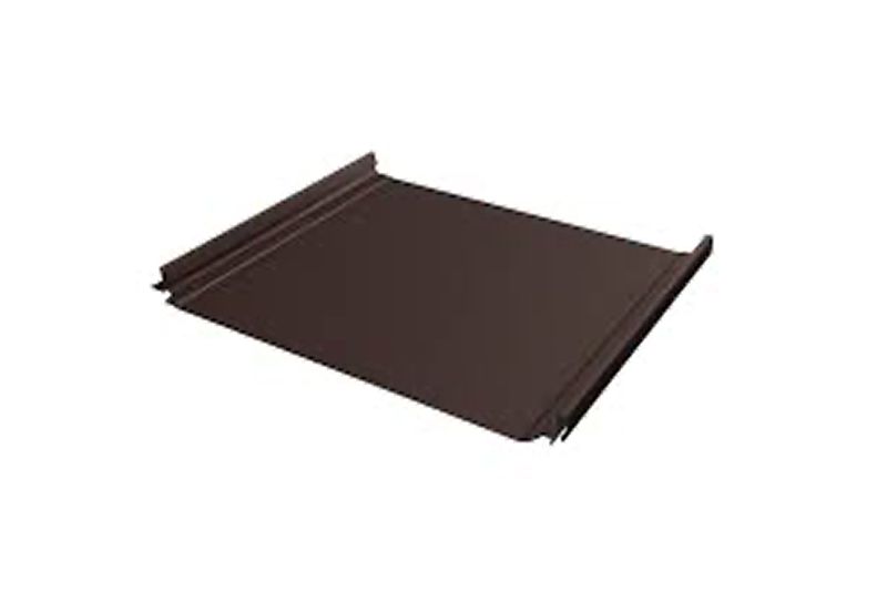 Кликфальц Line Grand Line 0,45 Drap TX с пленкой на замках RAL 7004 сигнальный серый