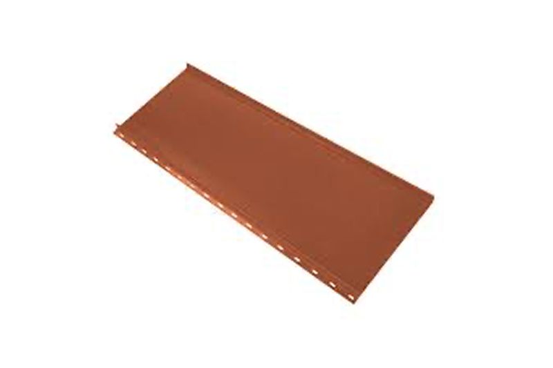 Кликфальц mini Grand Line 0,5 Satin Matt TX с пленкой на замках RAL 8004 терракота