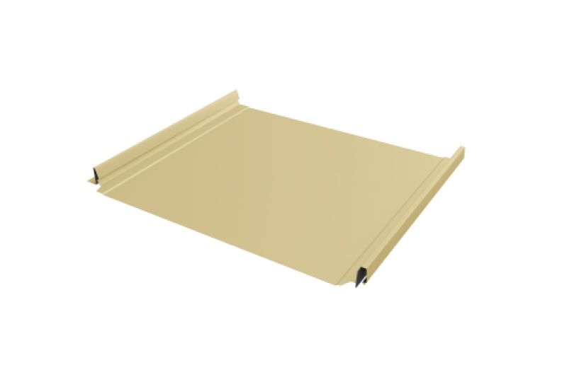 Кликфальц Pro Grand Line 0,45 PE с пленкой на замках RAL 1014 слоновая кость