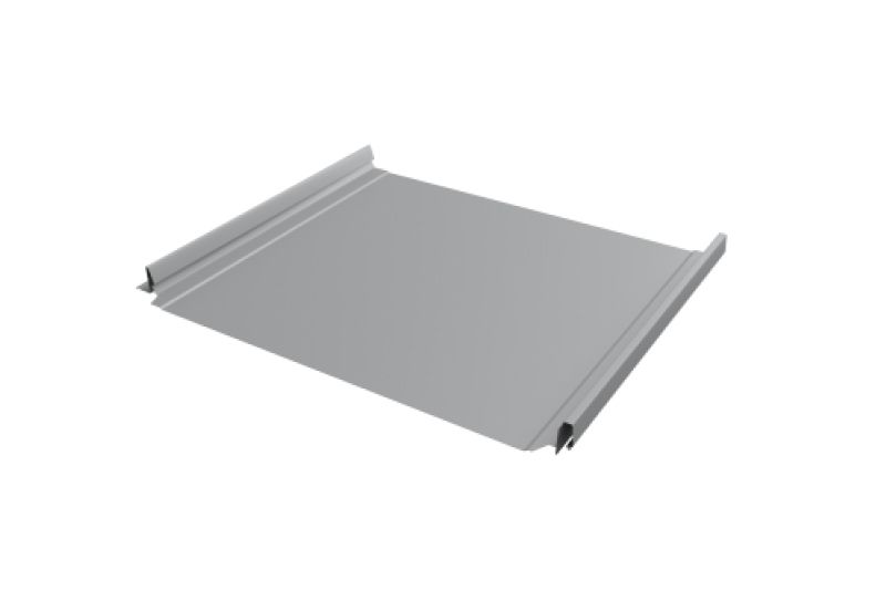 Кликфальц Pro Line Grand Line 0,45 Drap с пленкой на замках RAL 7004 сигнальный серый