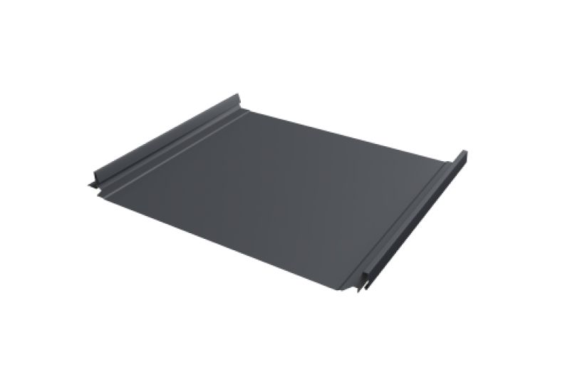 Кликфальц Pro Line Grand Line 0,5 PurPro Matt 275 с пленкой на замках RAL 7024 мокрый асфальт