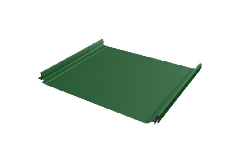 Кликфальц Pro Line Grand Line 0,45 PE с пленкой на замках RAL 6002 лиственно-зеленый