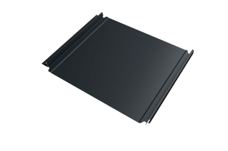 Кликфальц Double Pro Grand Line 0,5 PurLite Matt с пленкой на замках RAL 7016 антрацитово-серый