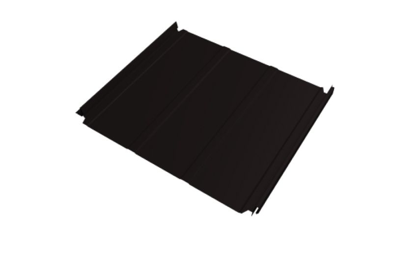 Кликфальц Double Pro  Line  Grand Line 0,45 Drap TX с пленкой на замках RAL 9005 черный