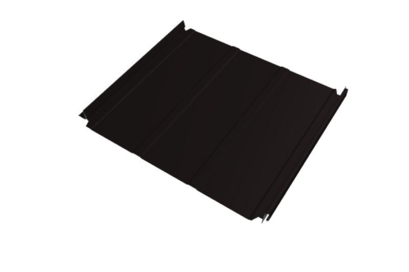 Кликфальц Double Pro  Line Grand Line 0,5 Drap TX с пленкой на замках RAL 9005 черный