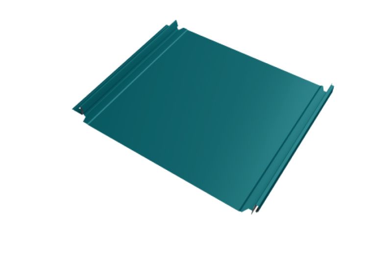 Кликфальц Double Pro  Line  Grand Line 0,45 PE с пленкой на замках RAL 5021 водная синь