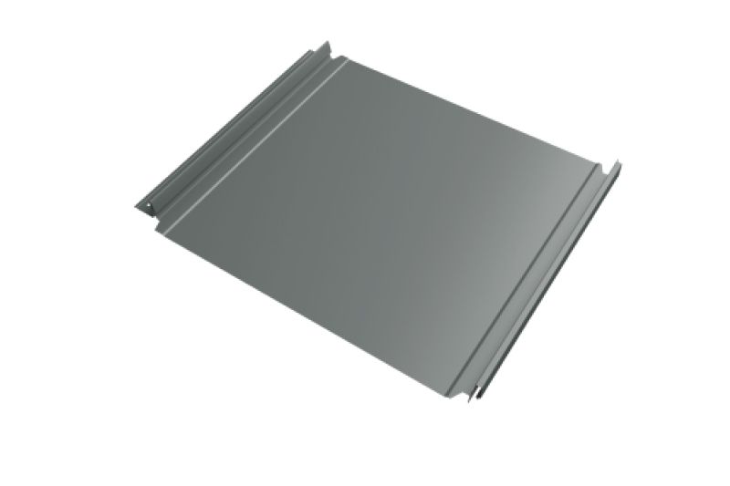 Кликфальц Double Pro  Line Grand Line 0,45 PE с пленкой на замках RAL 7005 мышино-серый