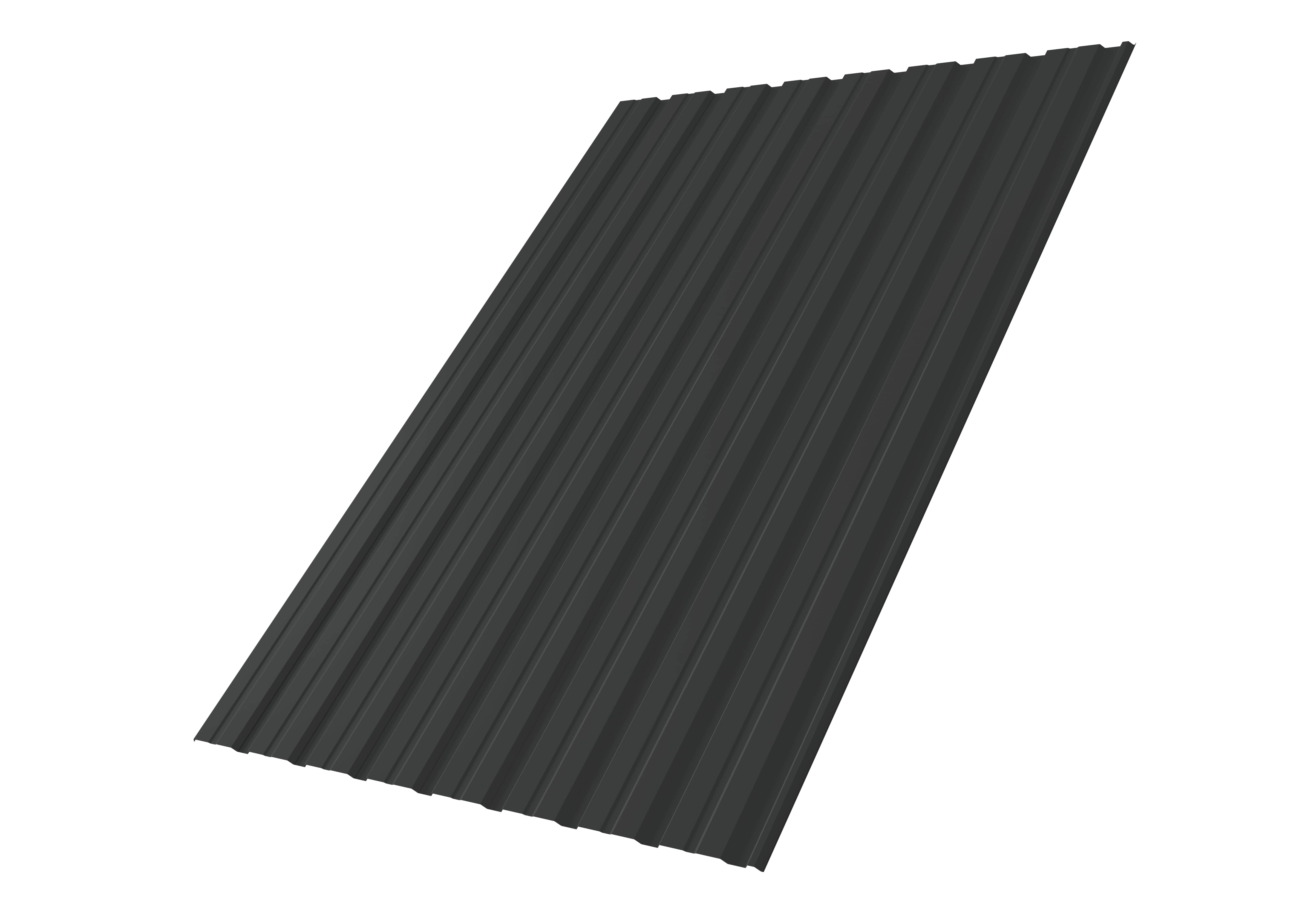 Профнастил С10R 0,45 Drap RAL 7016 антрацитово-серый