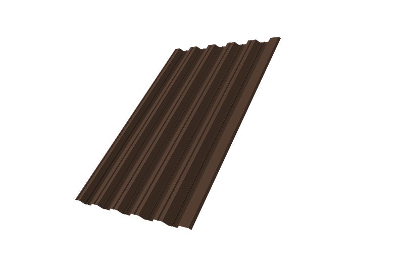 Профнастил НС35R 0,45 Drap RAL 8017 шоколад