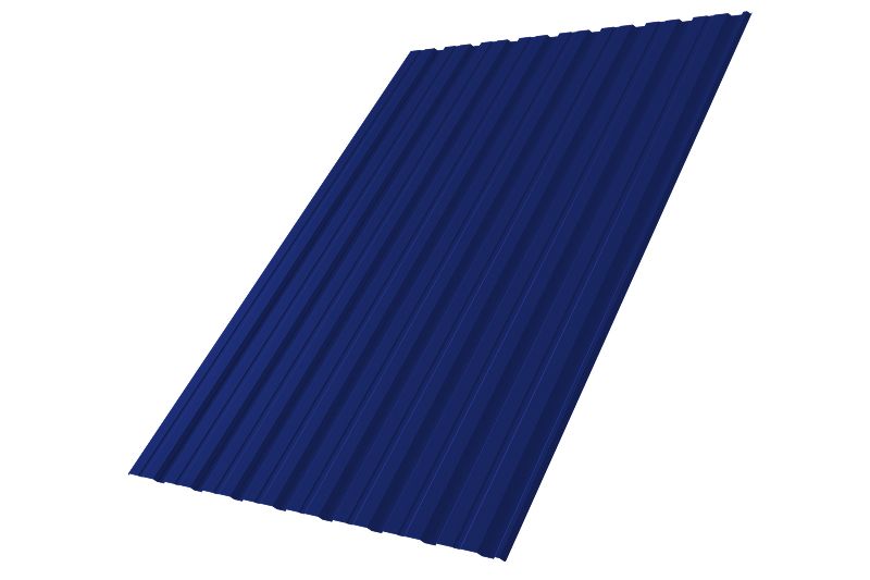 Профнастил С21R 0,45 PE RAL 6002 лиственно-зеленый