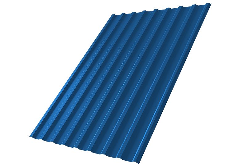 Профнастил С20R 0,7 PE RAL 5005 сигнальный синий