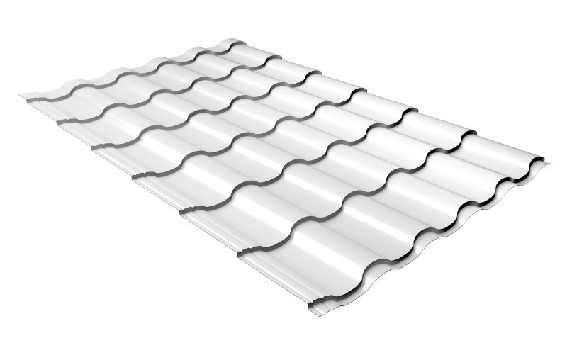 Профиль волновой  Kredo  0,45 PE RAL 9003 сигнальный белый