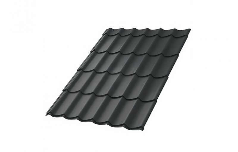 Металлочерепица МП Ламонтерра (PureTech Mat-20-7024-0.5)