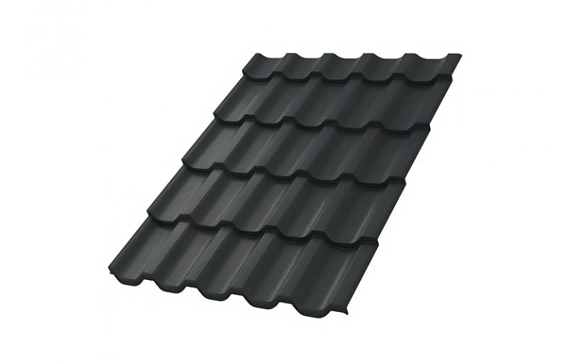 Металлочерепица МП Трамонтана-X (PureTech Mat-20-7024-0.5)