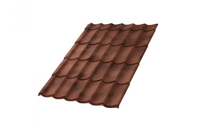 Металлочерепица МП Ламонтерра Cloudy (КЛМА-02-Anticato-0.5)