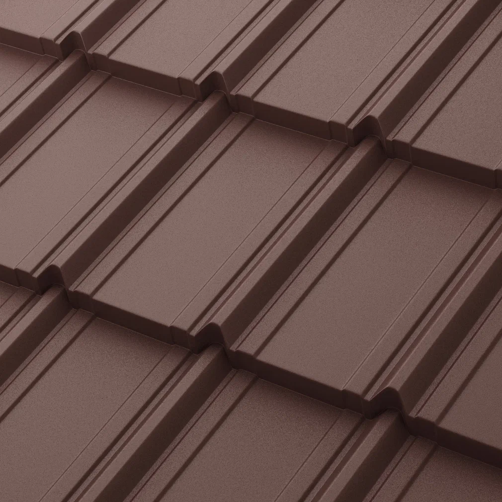 Профиль модульный  Аквасистем  Берген Сталь PU Matt (Zn275) 0,5мм   
Rooftop Кашемир (лист 1165х415 мм) RAL8017