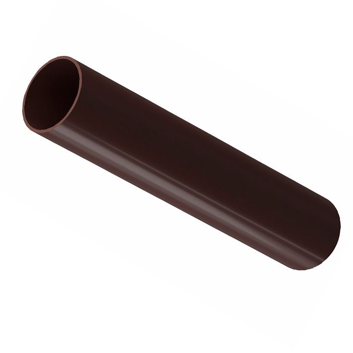 Docke / Деке Standart Труба водосточная 3000 мм Темно-коричневый