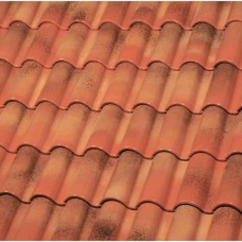 Керамическая черепица Монах и Монашка ГЛАЗУРЬ ЕТ40*1 TRANSPARENT HISPANIA