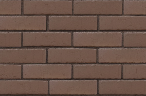 Кирпич клинкерный ЛСР Кёльн коричневый винтаж 250*85*65 мм