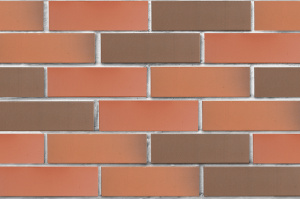 Кирпич клинкерный ЛСР Ноттингем красный флэшинг гладкий 250*85*65 мм