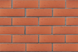 Кирпич облицовочный ЛСР красный рустик, утолщенные стенки, 250*120*65 мм