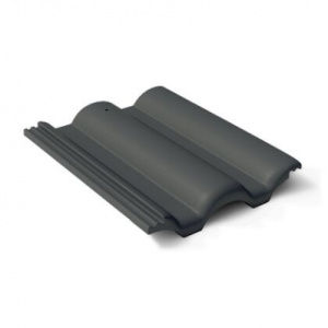 Цементно-песчаная черепица BRAAS Таунус черный