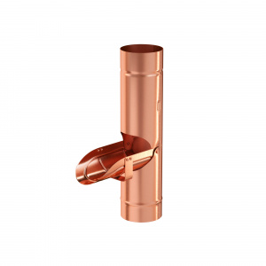 Водосточная система Aquasystem МЕДЬ ВОДОСБОРНИК 125/90 BC