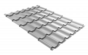 Профиль волновой Classic 0,5 PE RAL 9003 сигнальный белый