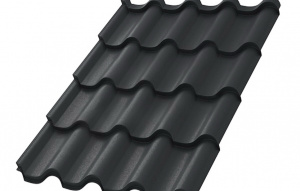 Металлочерепица МП Монтерроса-SL (MattMP-20-7024-0.5)