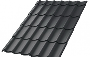 Металлочерепица МП Ламонтерра-XL NormanMP (ПЭ-01-7035-0.5)