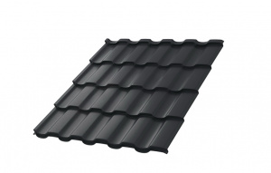 Металлочерепица МП Монтекристо-XL NormanMP (ПЭ-01-9005-0.5)