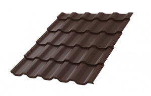 Металлочерепица МП Трамонтана-M NormanMP (ПЭ-01-8017-0.5)