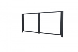 Ворота Жалюзи Texas 1,8х3,6 без заполнения (ламель 125 мм)