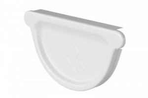 Водосточная система Aquasystem PE Заглушка универсальная с резиновым уплотнителем RR20