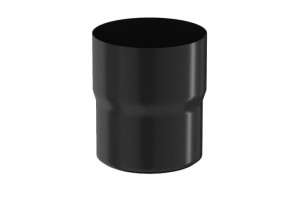 Водосточная система Aquasystem  PE Соединитель трубы RAL9005