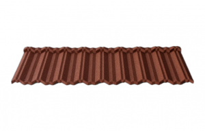 Композитная черепица TimsTile Классик 1340*420 мм Красно-бежевый (4)