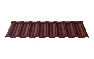 Композитная черепица TimsTile Классик 1340*420 мм Винный (2)