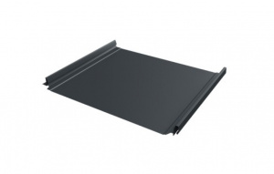 Кликфальц Pro Grand Line 0,45 Drap ST с пленкой на замках RAL 7016 антрацитово-серый